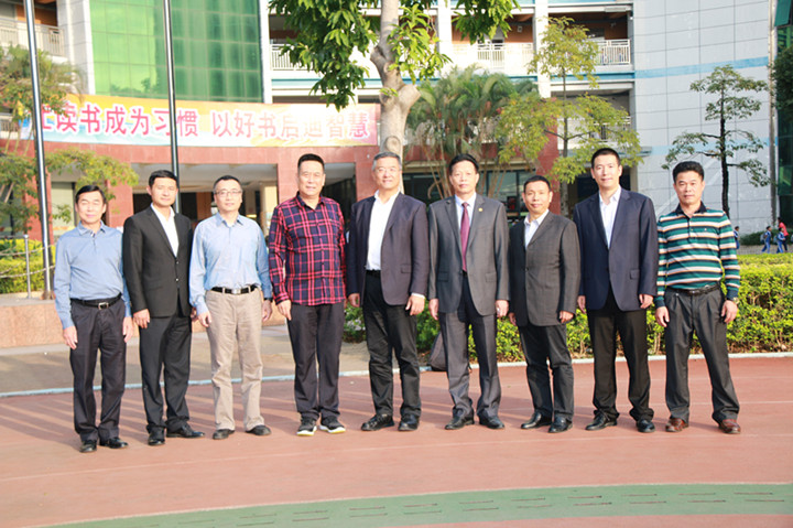 北京语言大学领导专家来集团考察，，，，，共话优质教育