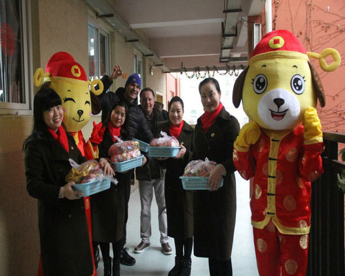 感恩有你，，，，，，，共迎2018——庆元旦亲子活动