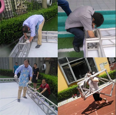 致在烈日炎炎下辛劳付出的家长和老师——碧水龙庭幼儿园