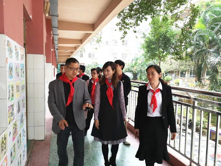 我校在“市少先队规范化学校创建”督导检查中获好评