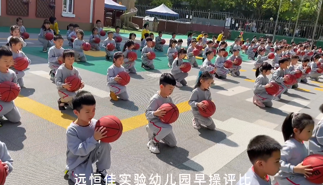 恒峰g22实验幼儿园早操比赛